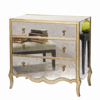 Mirrored Accent Chests
