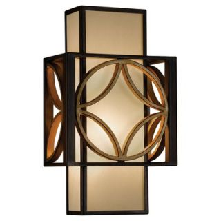 Feiss Remy One Light Wall Sconce in Heritage Bronze/Parissiene Gold