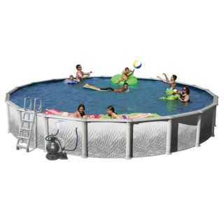 Oval Complete Hamilton Above Ground Pool Package
