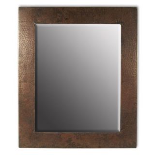 Native Trails Sedona Rectangle Hand Hammered Copper Mirror   CPM62