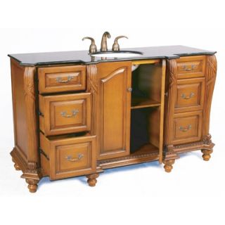 Virtu Geneva Single 65 Bathroom Vanity in Antique