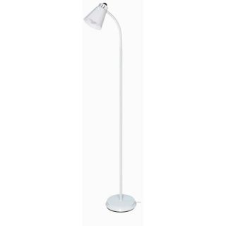 Nuvo Lighting One Light 64 Goose Neck Floor Lamp in White