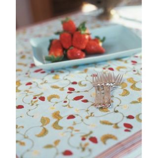 Couleur Nature Strawberry Red Blue Tablecloth
