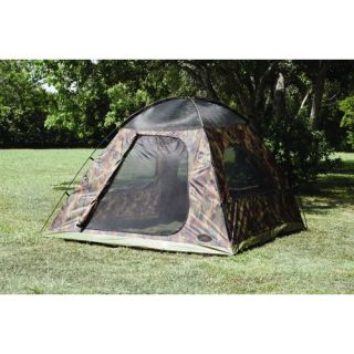 Texsport Headquarters Square Dome Tent in Camouflage  
