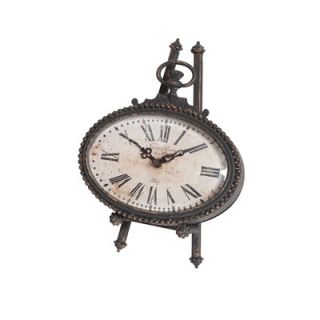 Wilco Oval Pocket Watch Table Clock   77 0858