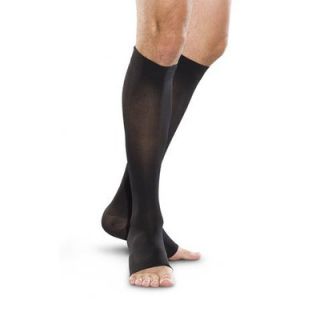 Therafirm Moderate Open Toe Knee High Stockings   73