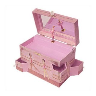  Ballet School Ballerina 7.75 High Music Treasure Box