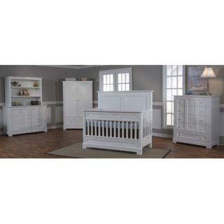 PALI Aria Crib Set in White
