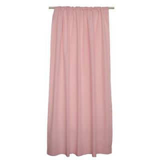 Tadpoles Tadpoles Classic 84 Pink Solid Color Curtain Panels