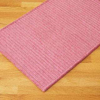 Colonial Mills Solid Chenille Pink Kids Rug