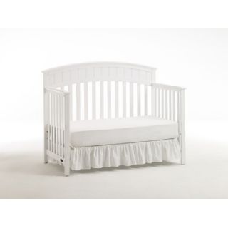 Graco Charleston Classic 4 in 1 Convertible Crib in White   3610281