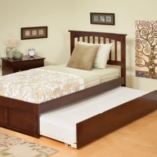 Atlantic Furniture Urban Lifestyle Mission Bed with Trundle