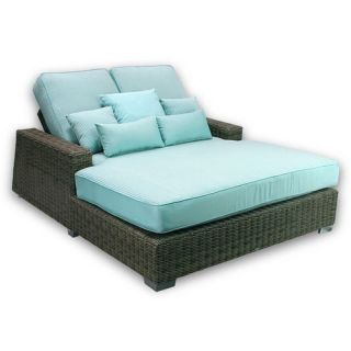 Signature Double Chaise Lounge with Cushion