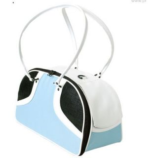 Petote Roxy Pet Carrier in Turquoise and White   ROXY Turquoise