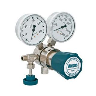 Airgas   100 PSI Delivery Analytical Single Stage High Purity Brass