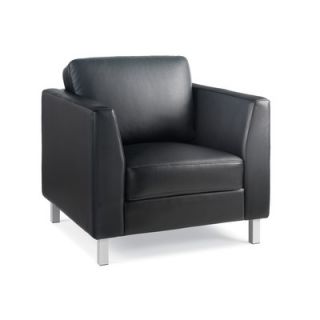 Steelcase Lincoln Leather Lounge Chair