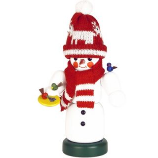  Ulbricht Snowman with Knitted Scarf And Hat Nutcracker   32 106