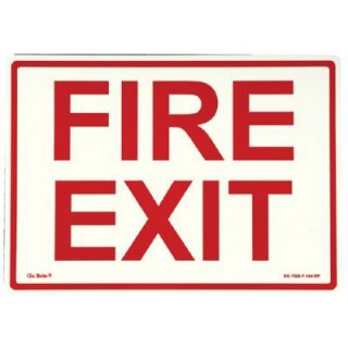  peel and stick eg sign glow background; red text   EG 7520 F 104 RP