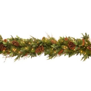 National Tree Co. Pre Lit 36 Cozy Christmas Wreath   DC13 104L 36W