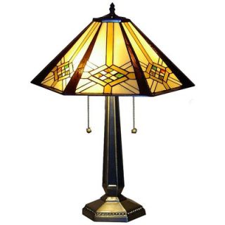 Warehouse of Tiffany Mission Table Lamp with Square Base