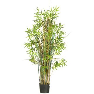 60 Silk Bamboo Grass Plant in Green