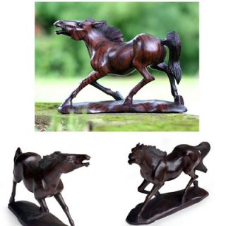 Novica Racing Horse Sculpture