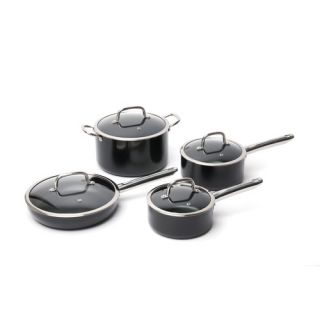 Boreal 4 Piece Non Stick Cookware Set with Lids