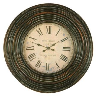 Uttermost Trudy Wall Clock in Burnished Brown