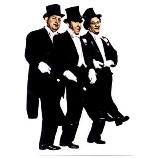 Advanced Graphics Three Stooges in Tuxedo Life Size Cardboard Stand Up