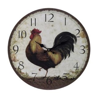 Sterling Industries Large Rooster Clock   118 031