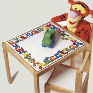 Lipper International ABC 123 Table and Chair Set