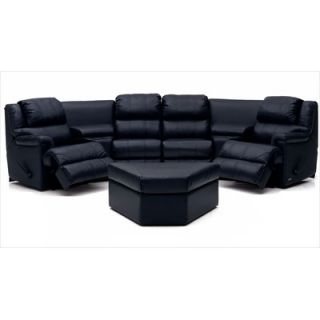 Palliser Furniture Harlow Leather Home Theatre Reclining Sectional