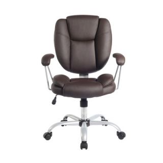 Techni Mobili Mid Back Comfort Soft Managerial Office Chair