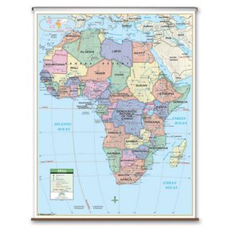 Universal Map Primary Wall Map   Africa