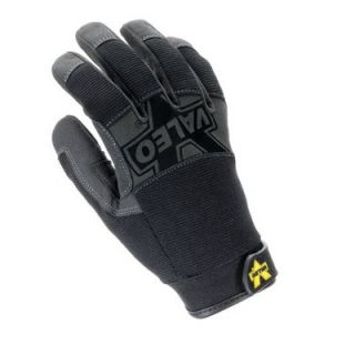 Valeo Inc Black Mechanics Pro Full Finger Mechaincs Gloves With