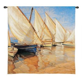 Fine Art Tapestries White Sails I Tapestry   Jaume LaPorta   2825