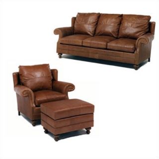 Distinction Leather Cartwright Leather Sleeper Sofa and Chair Set