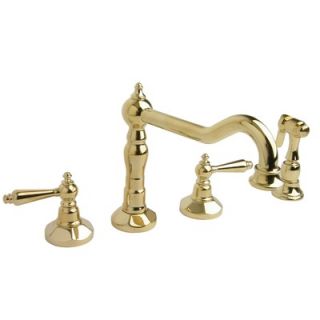  Single Handle Single Hole Kitchen Faucet with Side Spray   142.666