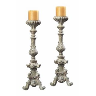 Sterling Industries Resin Candlestick (Set of 2)