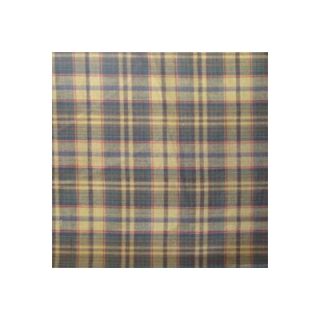 Patch Magic Golden Brown Plaid Bed Curtain
