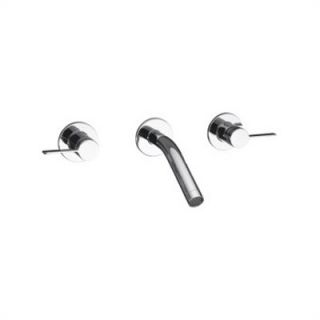 Kohler Stillness Wall Mounted Bathroom Faucet with Double Lever