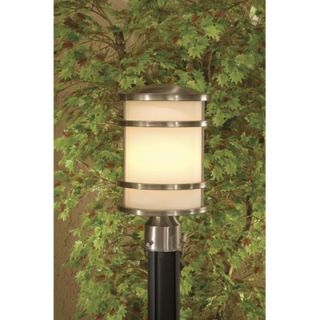  Minka Bay View Outdoor Post Lantern in Stainless Steel   9806 144 PL