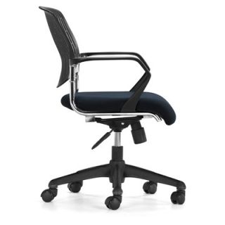 dCOR design Mid Back Synergy Leatherette Office Chair