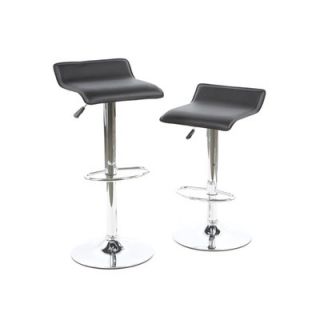 Winsome Adjustable Airlift Bar Stool Set of 2   93329