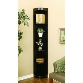 Hokku Designs Tray Five Shelves Corner Display Cabinet / Stand in