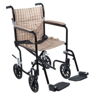 Drive Medical Deluxe Fly Weight Transport Chair