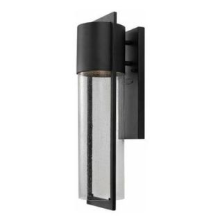 Hinkley Lighting Dwell One Light Outdoor Wall Light with Clear Seedy