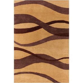 Acura Rugs Modern Red/Brown Rug   Chrm Red