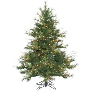 Mixed Country Pine 4.5 Artificial Christmas Tree with Clear Lights