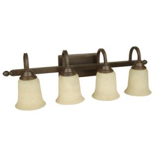 Craftmade Madison Vanity Light in Aged Bronze   15228AG4